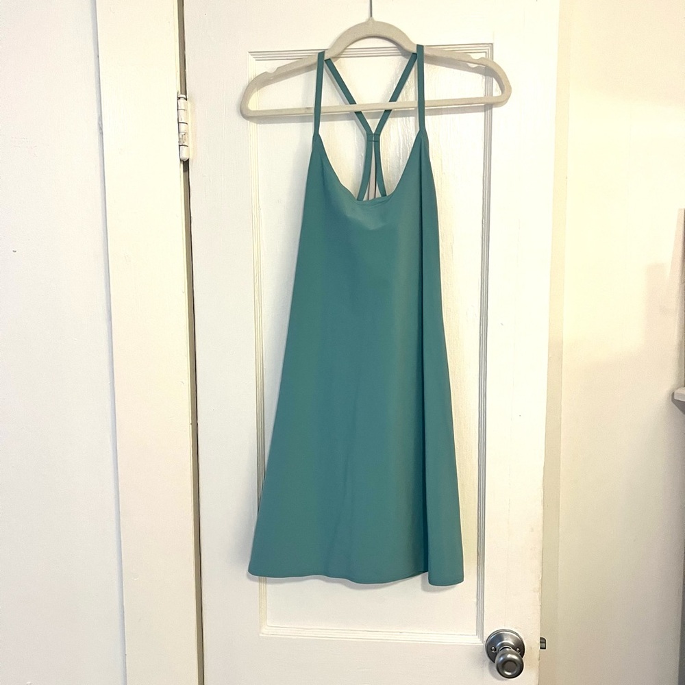 Outdoor Voices The Evercise Dress Teal (M)